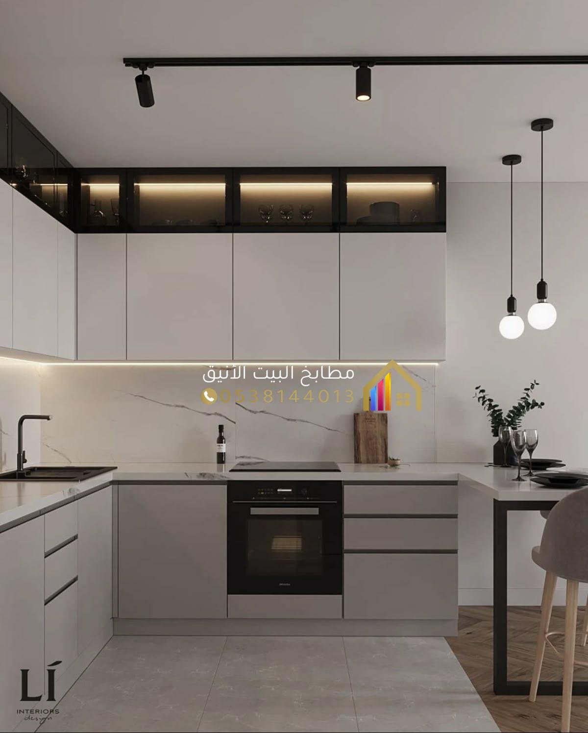 تفصيل وحدات مطابخ علوية وسفلية بالرياض
